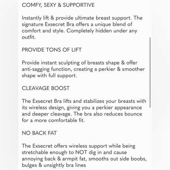 ExsecretBra bralette super comfortable - Picture 5 of 5